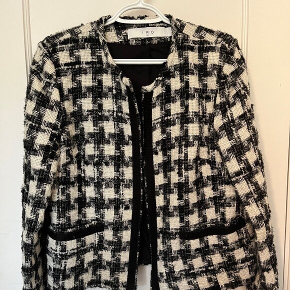 IRO Tweed Pattern Jacket - Picture 2 of 5